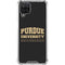 Purdue University Purdue University Boilermakers Bold Galaxy A12 Clear Case