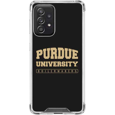 Purdue University Purdue University Boilermakers Bold Galaxy A52 5G Clear Case