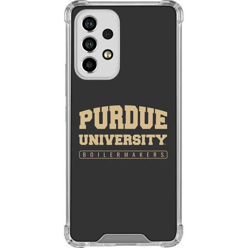 Purdue University Purdue University Boilermakers Bold Galaxy A53 5G Clear Case