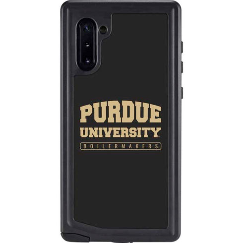 Purdue University Purdue University Boilermakers Bold Galaxy Note 10 Waterproof Case