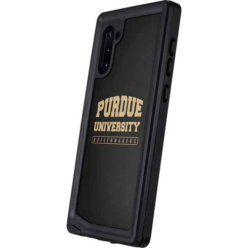 Purdue University Purdue University Boilermakers Bold Galaxy Note 10 Waterproof Case