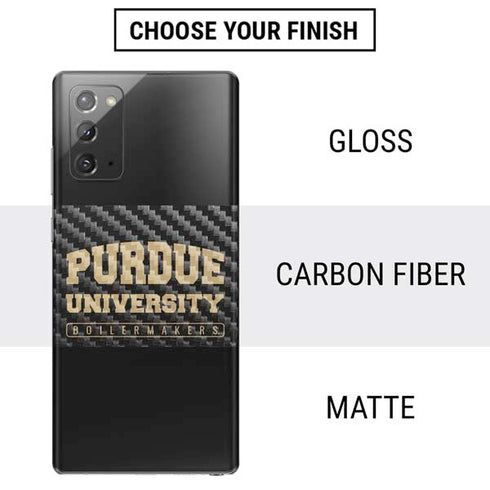 Purdue University Purdue University Boilermakers Bold Galaxy Note20 5G Skin