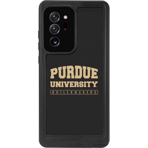Purdue University Purdue University Boilermakers Bold Galaxy Note20 Ultra 5G Waterproof Case
