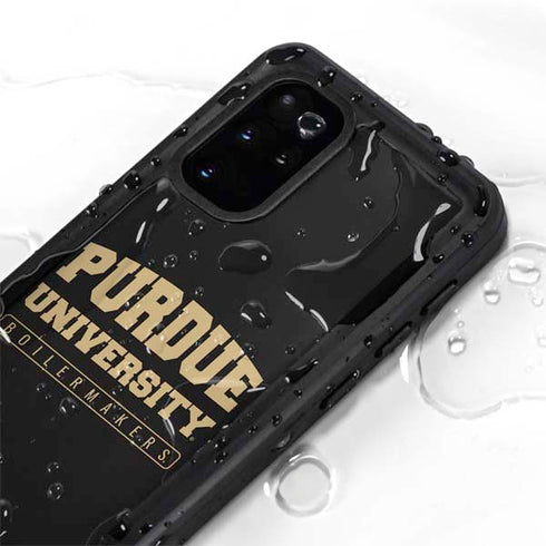 Purdue University Purdue University Boilermakers Bold Galaxy S20 Plus Waterproof Case