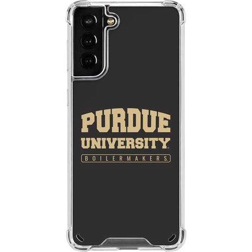 Purdue University Purdue University Boilermakers Bold Galaxy S21 Plus 5G Clear Case