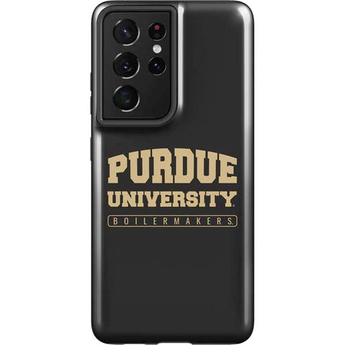 Purdue University Purdue University Boilermakers Bold Galaxy S21 Ultra 5G Pro Case