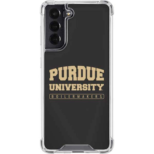 Purdue University Purdue University Boilermakers Bold Galaxy S22 Clear Case