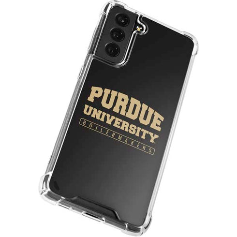 Purdue University Purdue University Boilermakers Bold Galaxy S22 Clear Case