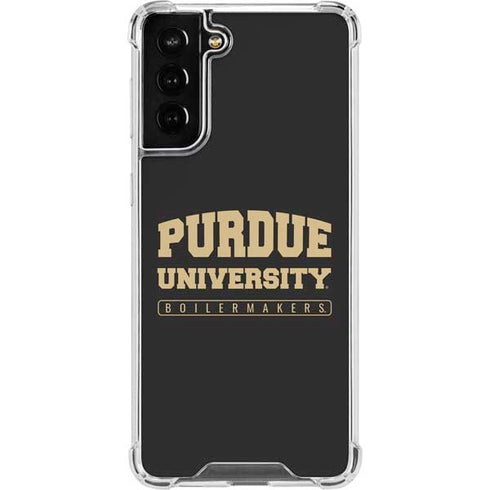 Purdue University Purdue University Boilermakers Bold Galaxy S22 Plus Clear Case