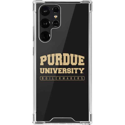 Purdue University Purdue University Boilermakers Bold Galaxy S22 Ultra Clear Case
