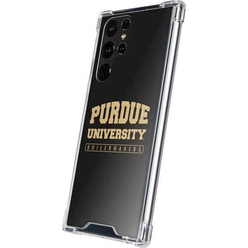 Purdue University Purdue University Boilermakers Bold Galaxy S22 Ultra Clear Case