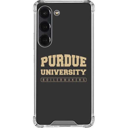 Purdue University Purdue University Boilermakers Bold Galaxy S23 Clear Case