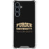 Purdue University Purdue University Boilermakers Bold Galaxy S23 FE Clear Case