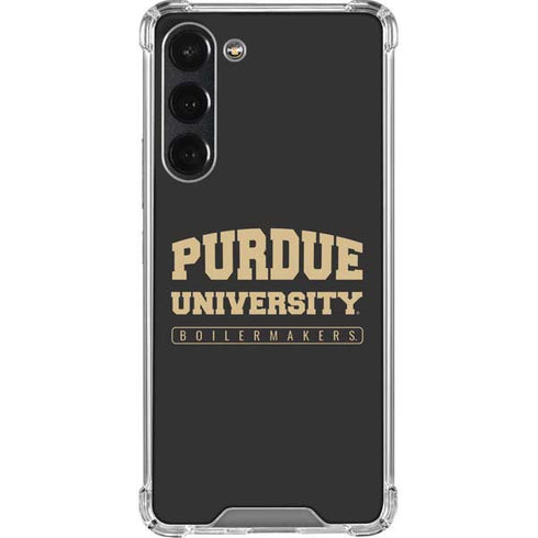 Purdue University Purdue University Boilermakers Bold Galaxy S23 Plus Clear Case