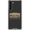 Purdue University Purdue University Boilermakers Bold Galaxy S23 Plus Clear Case
