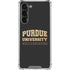 Purdue University Purdue University Boilermakers Bold Galaxy S23 Plus Clear Case