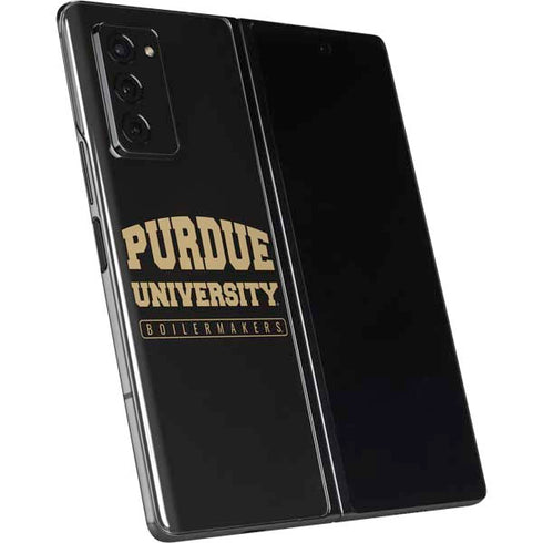 Purdue University Purdue University Boilermakers Bold Galaxy Z Fold2 5G Skin
