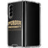 Purdue University Purdue University Boilermakers Bold Galaxy Z Fold4 5G Clear Case