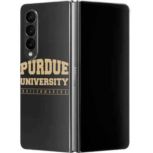 Purdue University Purdue University Boilermakers Bold Galaxy Z Fold4 5G Skin