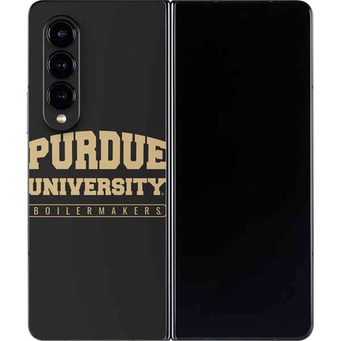 Purdue University Purdue University Boilermakers Bold Galaxy Z Fold4 5G Skin