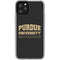 Purdue University Purdue University Boilermakers Bold iPhone 11 Pro Clear Case