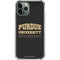 Purdue University Purdue University Boilermakers Bold iPhone 11 Pro Max Clear Case