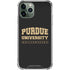 Purdue University Purdue University Boilermakers Bold iPhone 11 Pro Max Clear Case