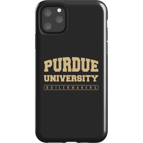 Purdue University Purdue University Boilermakers Bold iPhone 11 Pro Max Impact Case