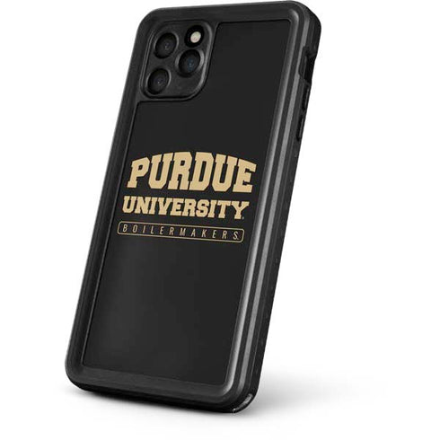 Purdue University Purdue University Boilermakers Bold iPhone 11 Pro Waterproof Case