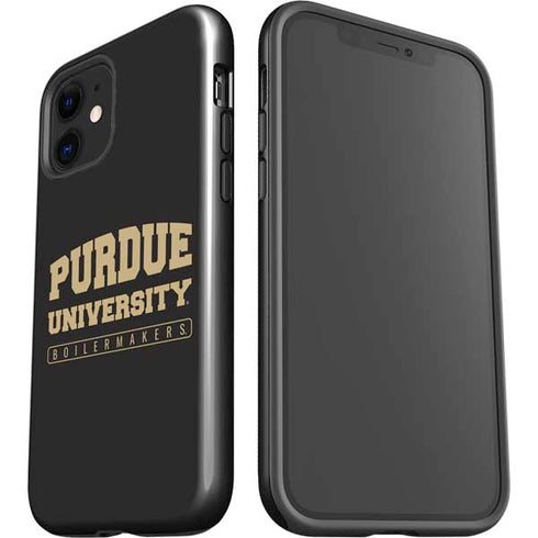 Purdue University Purdue University Boilermakers Bold iPhone 12 Impact Case