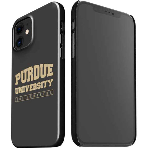 Purdue University Purdue University Boilermakers Bold iPhone 12 Mini Lite Case