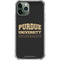 Purdue University Purdue University Boilermakers Bold iPhone 12 Pro Clear Case