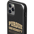 Purdue University Purdue University Boilermakers Bold iPhone 12 Pro Max Impact Case