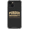 Purdue University Purdue University Boilermakers Bold iPhone 13 Mini Clear Case