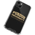 Purdue University Purdue University Boilermakers Bold iPhone 13 Mini Clear Case