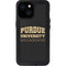 Purdue University Purdue University Boilermakers Bold iPhone 13 Mini Waterproof Case