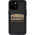 Purdue University Purdue University Boilermakers Bold iPhone 13 Mini Waterproof Case