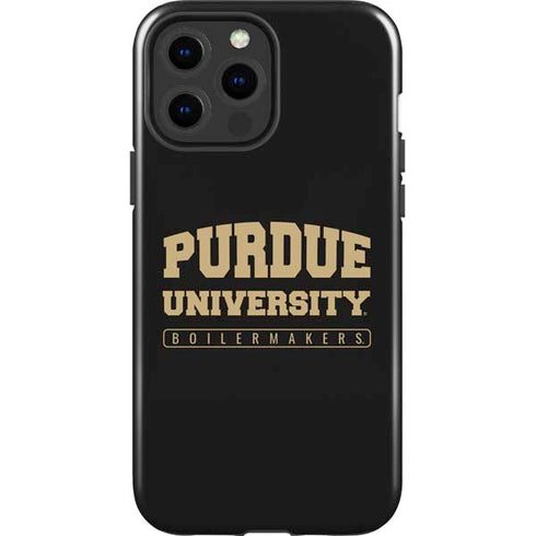 Purdue University Purdue University Boilermakers Bold iPhone 13 Pro Max Impact Case