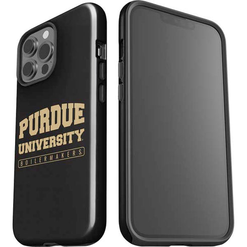 Purdue University Purdue University Boilermakers Bold iPhone 13 Pro Max Impact Case
