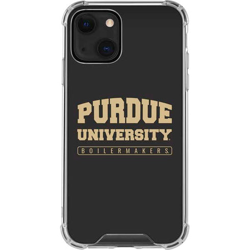Purdue University Purdue University Boilermakers Bold iPhone 14 Clear Case