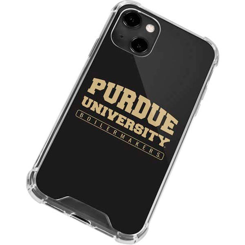 Purdue University Purdue University Boilermakers Bold iPhone 14 Clear Case
