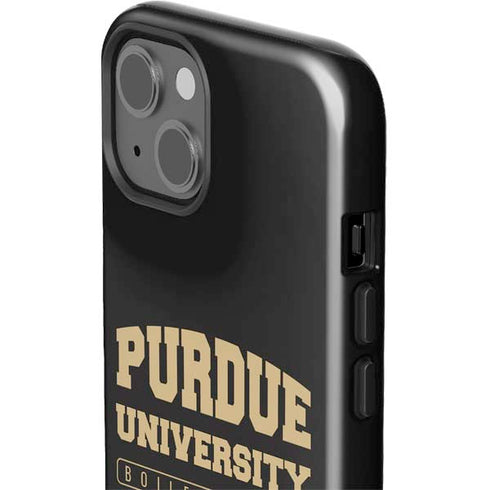 Purdue University Purdue University Boilermakers Bold iPhone 15 Plus Impact Case