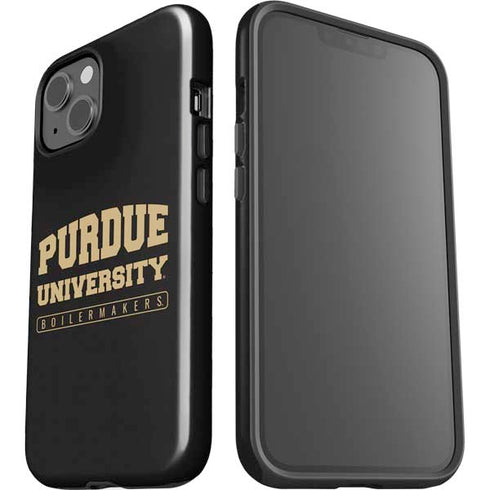 Purdue University Purdue University Boilermakers Bold iPhone 15 Plus Impact Case