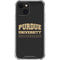 Purdue University Purdue University Boilermakers Bold iPhone 14 Plus Clear Case