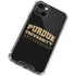 Purdue University Purdue University Boilermakers Bold iPhone 14 Plus Clear Case