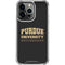 Purdue University Purdue University Boilermakers Bold iPhone 15 Pro Clear Case