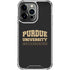 Purdue University Purdue University Boilermakers Bold iPhone 15 Pro Clear Case
