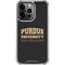 Purdue University Purdue University Boilermakers Bold iPhone 14 Pro Clear Case