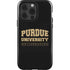 Purdue University Purdue University Boilermakers Bold iPhone 14 Pro Impact Case
