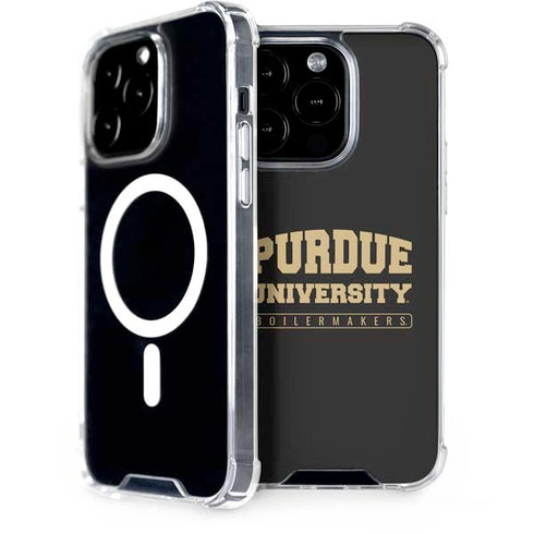 Purdue University Purdue University Boilermakers Bold iPhone 15 Pro MagSafe Case